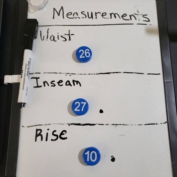 Levi's Womens Utility Pants Olive Green Mid Rise Ankle Length Cotton Blend 25x27 - Picture 9 of 11